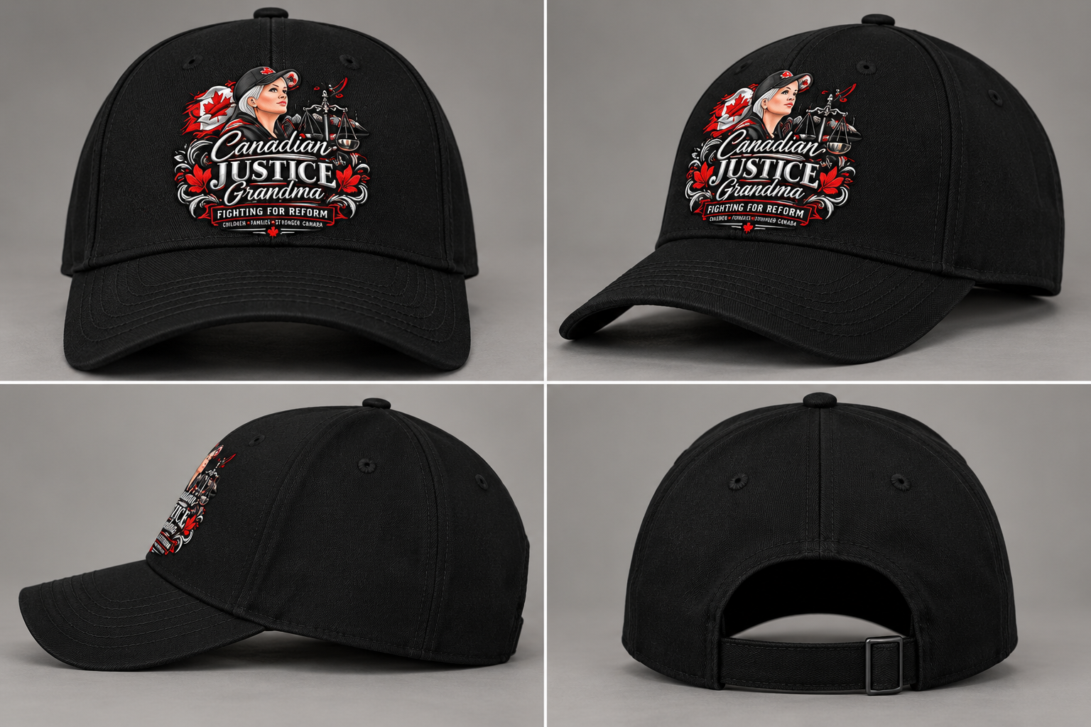 Canadian Justice Grandma Hat